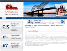Tablet Screenshot of hometownrealtyinc.propertyware.com