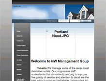 Tablet Screenshot of nwmanagementgroup.propertyware.com