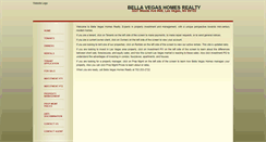 Desktop Screenshot of bellavegashomesrealty.propertyware.com