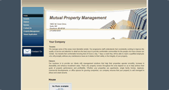Desktop Screenshot of mutualpropertymanagement.propertyware.com