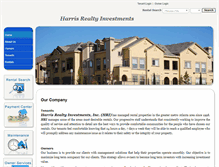 Tablet Screenshot of harrisrealtyinvestmentsinc.propertyware.com