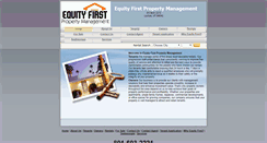Desktop Screenshot of equityfirstpm.propertyware.com
