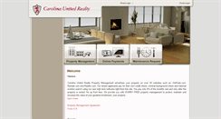 Desktop Screenshot of carolinaunitedrealtypropertymanagement.propertyware.com