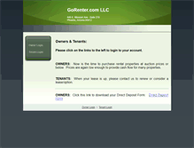 Tablet Screenshot of gorentercomllc.propertyware.com