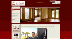 Desktop Screenshot of gossettinvestmentsinc.propertyware.com