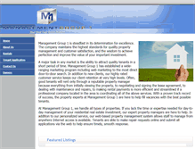 Tablet Screenshot of managementgroup1.propertyware.com