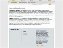 Tablet Screenshot of eugenecommercial.propertyware.com